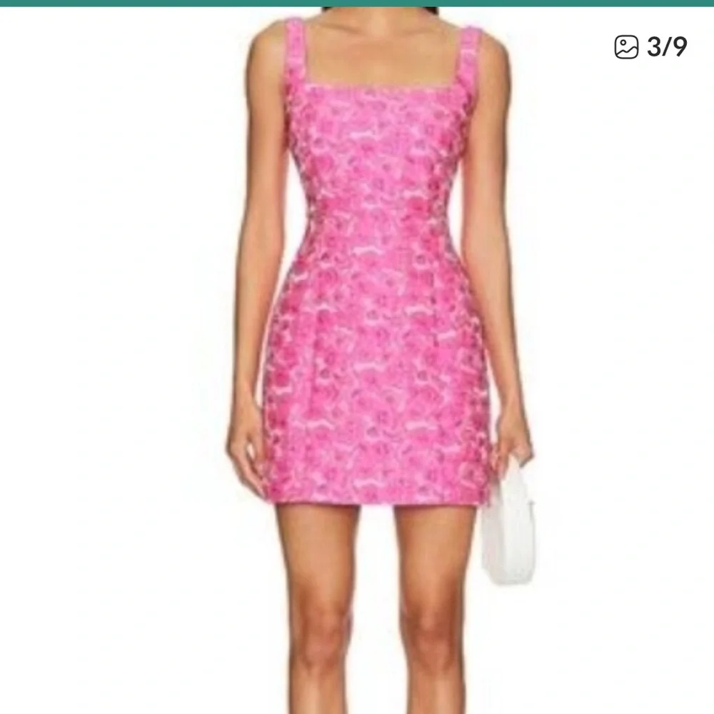 Amanda Uprichard Pink Mini Dress - Picture 1 of 4